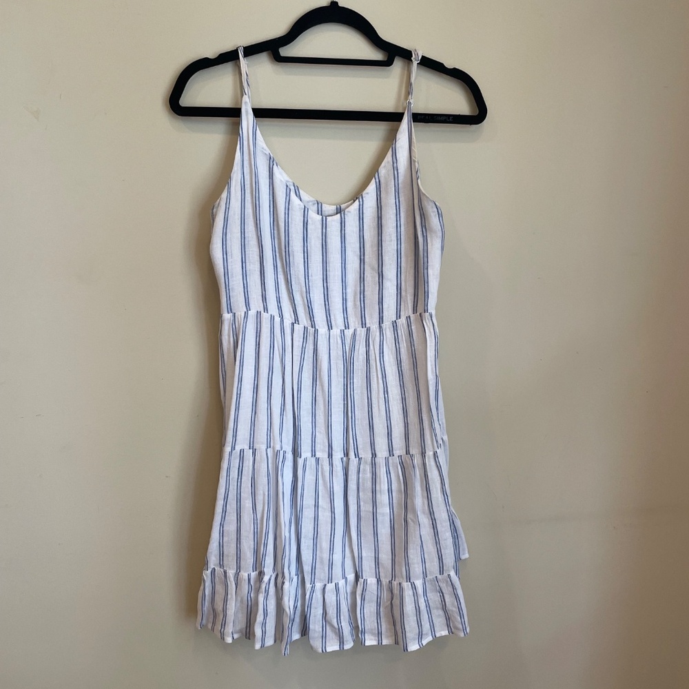 Rails Mattie Striped Dress Marine Stripe Size XS